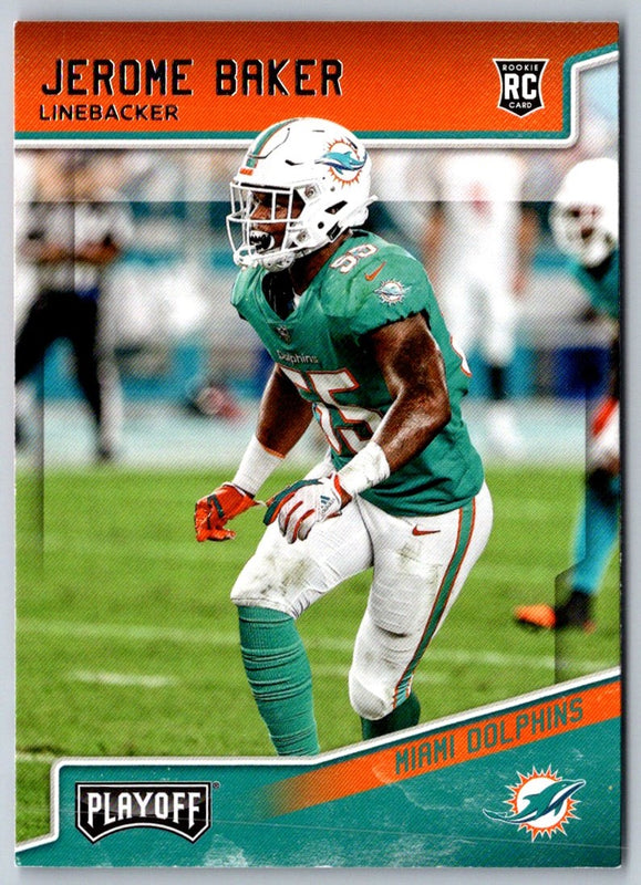 2018 Panini Playoff Jerome Baker #285 Rookie