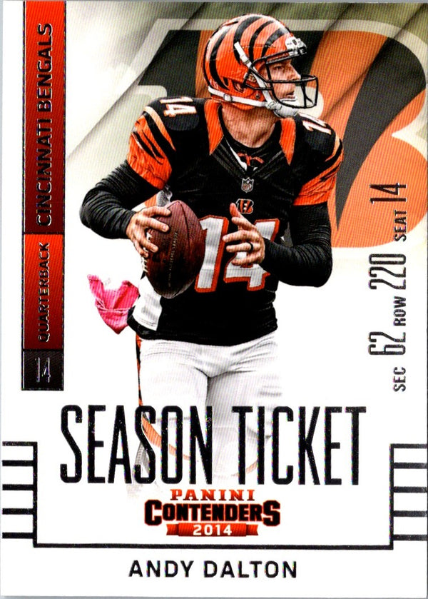 2014 Panini Contenders Andy Dalton #9