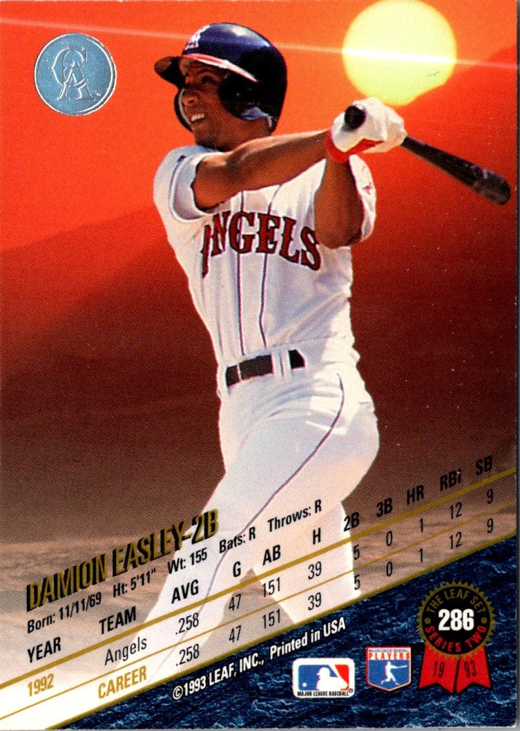 1993 Leaf Damion Easley