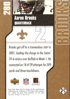 2002 Upper Deck XL Aaron Brooks #280