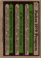 1979 Topps Padres Prospects - Jim Beswick/Steve Mura/Broderick Perkins #725 Rookie