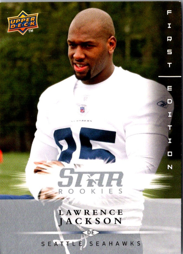 2008 Upper Deck First Edition Lawrence Jackson #219 Rookie