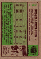 1984 Topps Russell Erxleben #301