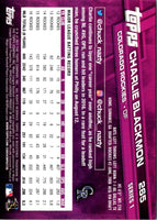 2017 Topps Charlie Blackmon #265A