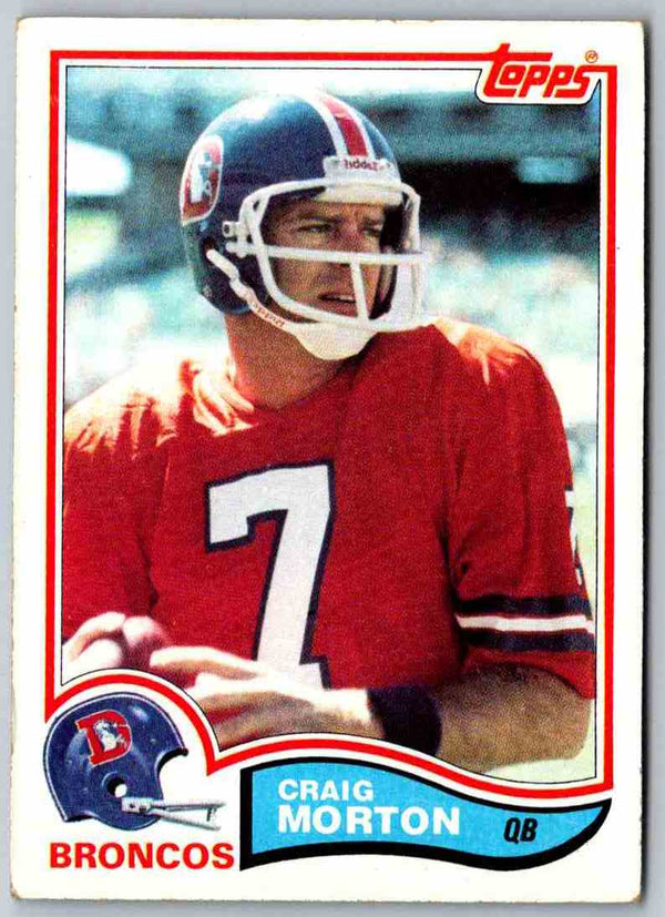 1982 Topps Craig Morton #81