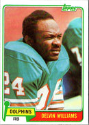 1981 Topps Delvin Williams