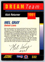 1995 Score Mel Gray #332