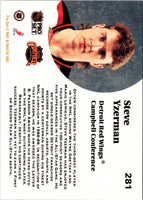 1991 Pro Set Steve Yzerman #281