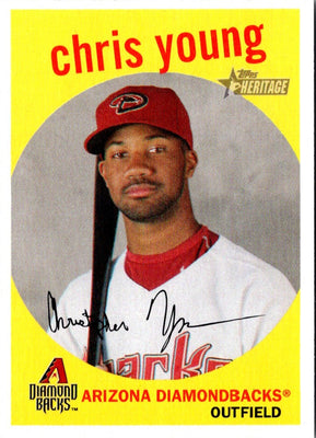 2008 Topps Heritage Chris Young #229