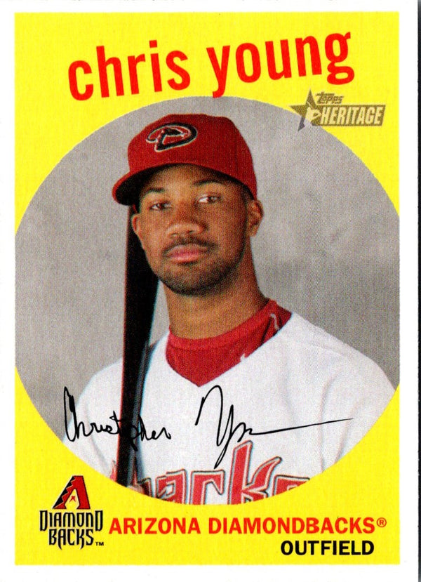 2008 Topps Heritage Chris Young #229