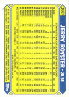 1987 Topps Traded Jerry Royster #106T