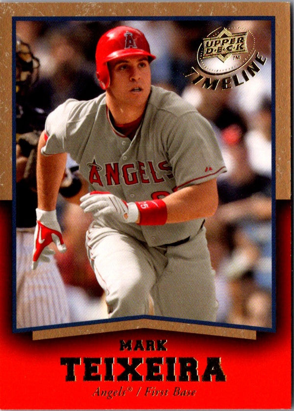 2008 Upper Deck Baseball Heroes Mark Teixeira #9