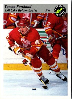 1993 Classic Pro Prospects Tomas Forslund #139