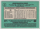 1986 Donruss The Rookies John Kruk
