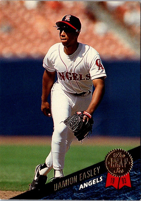 1993 Leaf Damion Easley #286