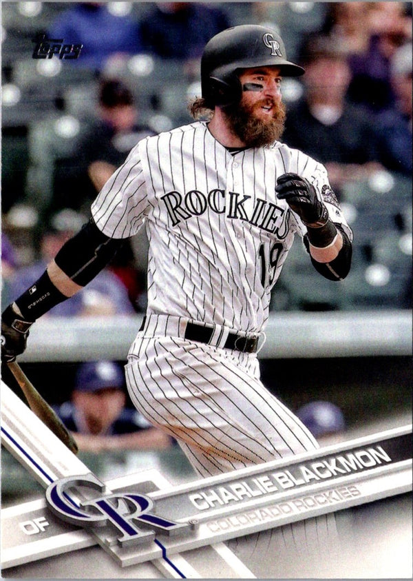 2017 Topps Charlie Blackmon #265A