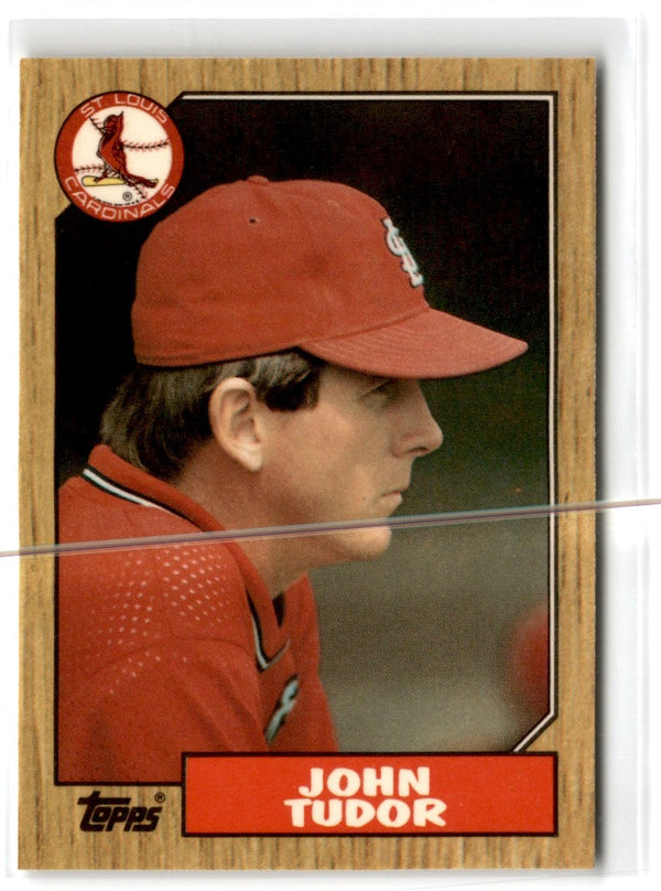 1987 Topps Tiffany John Tudor #110