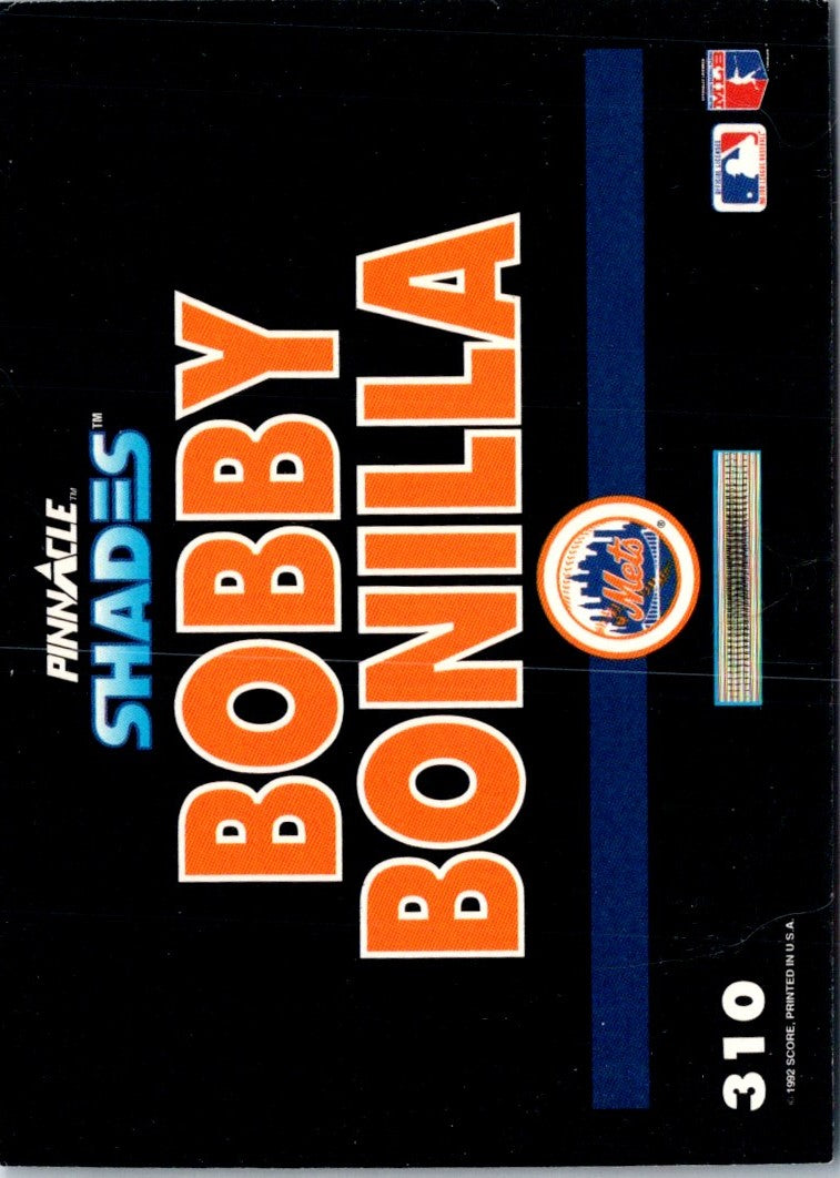 1992 Pinnacle Bobby Bonilla