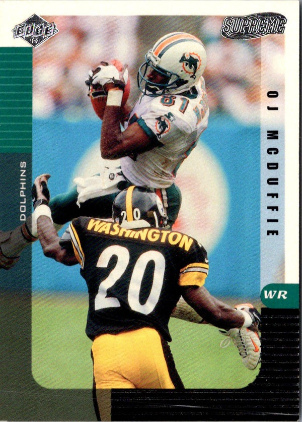 1999 Collector's Edge Supreme Gold Ingot O.J. McDuffie #67