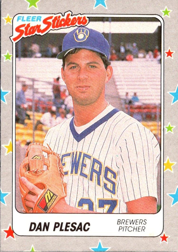 1989 Fleer Milwaukee Brewers #NNO