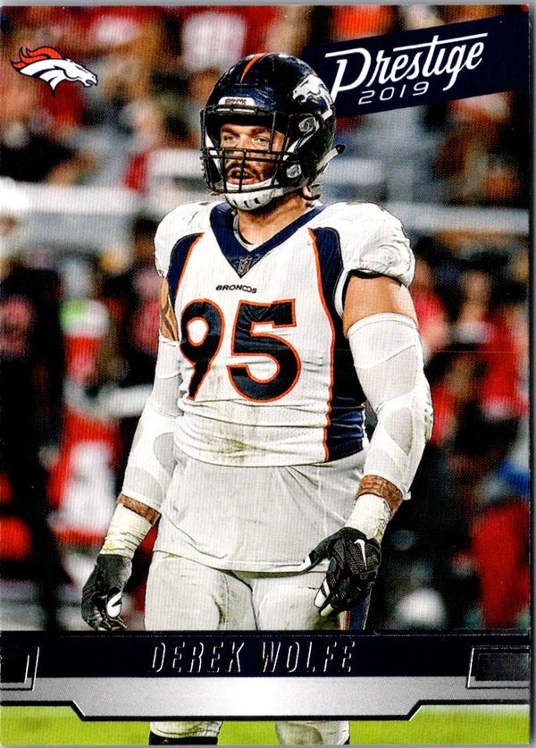 2019 Panini Prestige Derek Wolfe #68