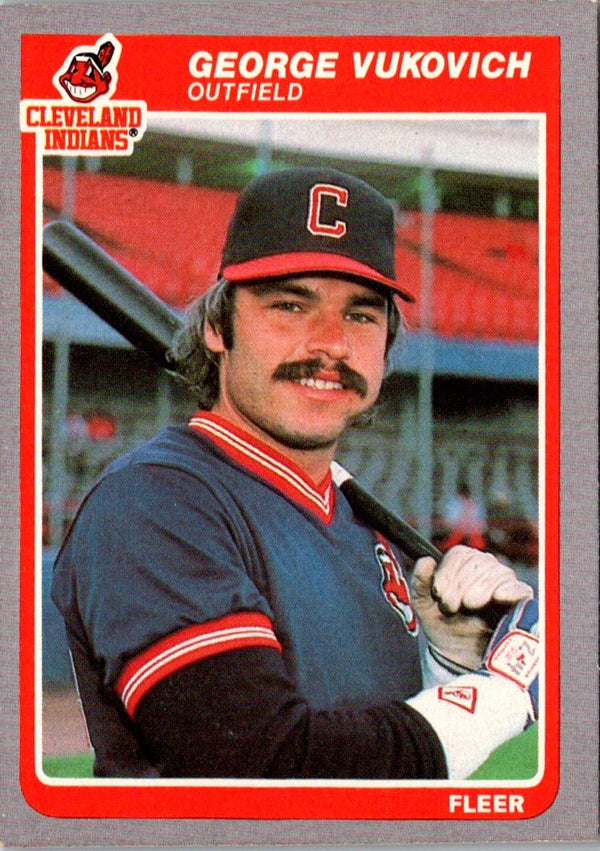 1985 Fleer George Vukovich #458