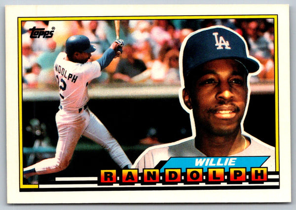 1989 Topps Big Willie Randolph #244