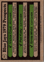 1979 Topps Blue Jays Prospects - Victor Cruz/Pat Kelly/Ernie Whitt #714 Rookie