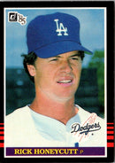 1985 Donruss Rick Honeycutt