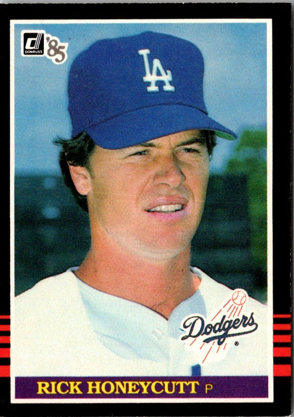 1985 Donruss Rick Honeycutt #215