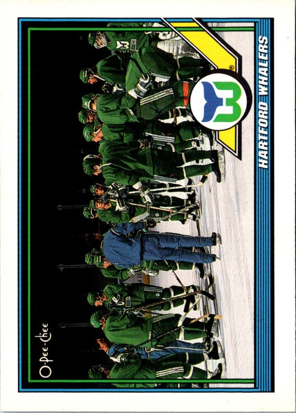 1991 O-Pee-Chee Hartford Whalers #185