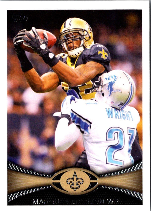 2012 Topps Marques Colston #215