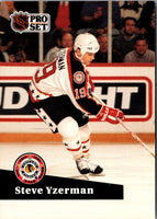 1991 Pro Set Steve Yzerman #281