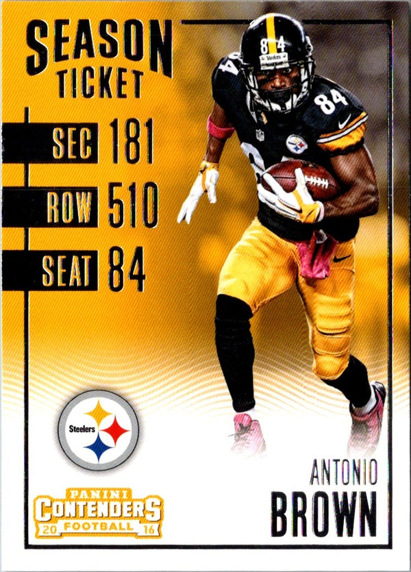 2015 Panini Antonio Brown #84