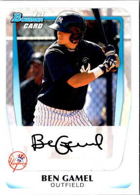 2011 Bowman Prospects Ben Gamel #BP104