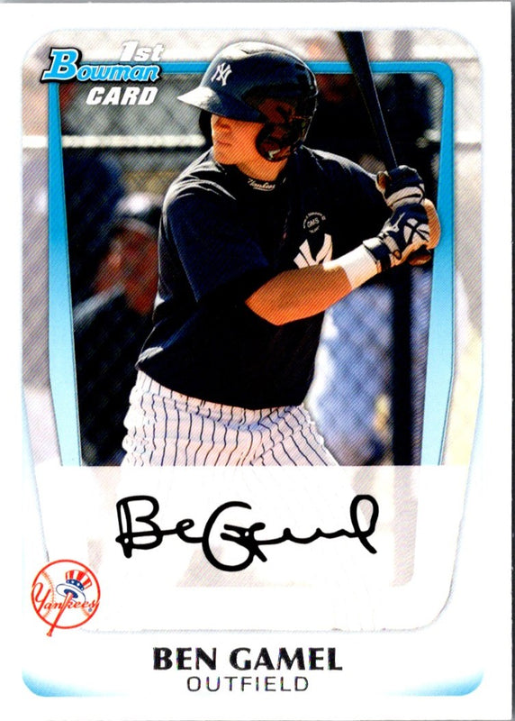 2011 Bowman Prospects Ben Gamel #BP104
