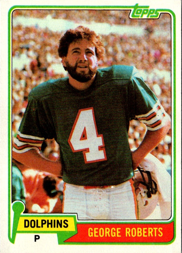 1981 Topps George Roberts #421