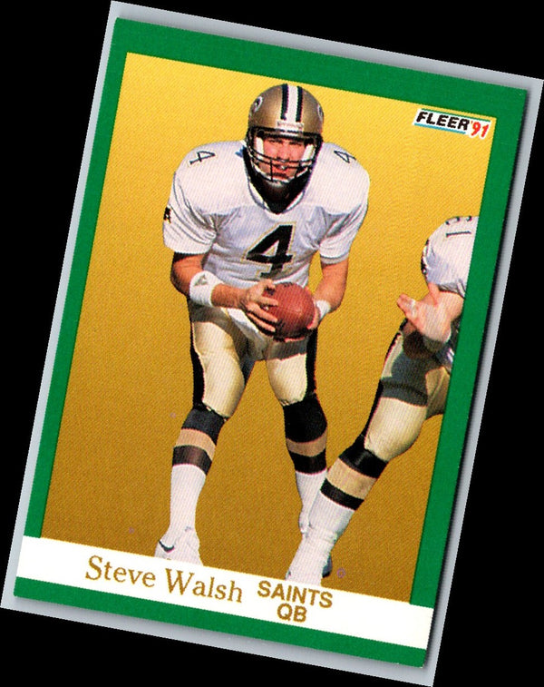 1991 Fleer Steve Walsh #304