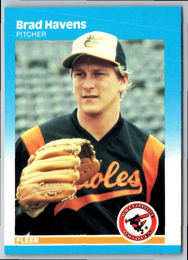 1987 Fleer Brad Havens #472