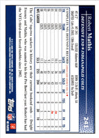 2009 Topps Robert Mathis #241