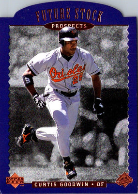 1996 Upper Deck Future Stock Prospects Curtis Goodwin #FS11