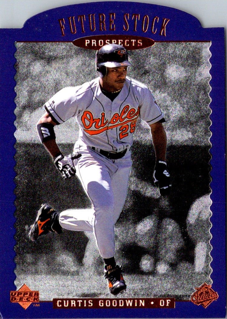 1996 Upper Deck Future Stock Prospects Curtis Goodwin