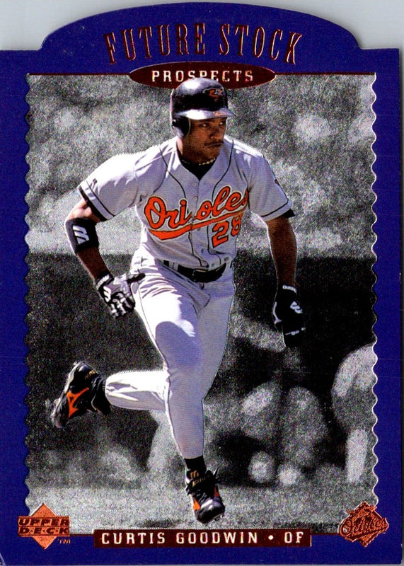 1996 Upper Deck Future Stock Prospects Curtis Goodwin #FS11