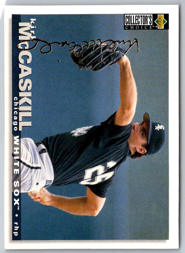 1995 Collector's Choice Kirk McCaskill #496