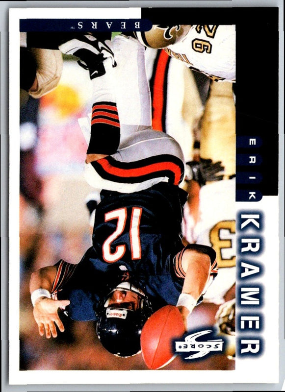 1998 Score Erik Kramer #91