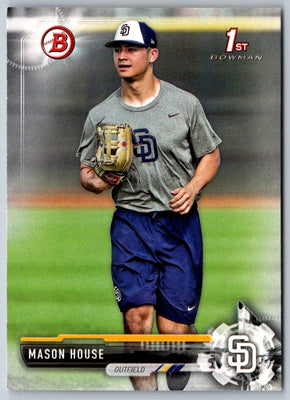 2017 Bowman Draft Mason House #BD-97