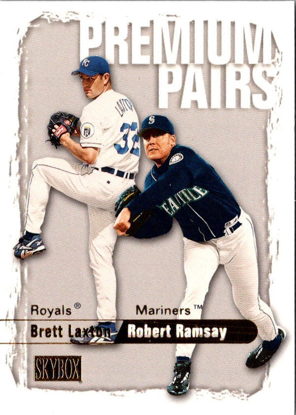 2000 SkyBox Brett Laxton/Rob Ramsay #244
