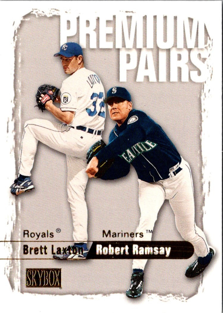 2000 SkyBox Brett Laxton/Rob Ramsay