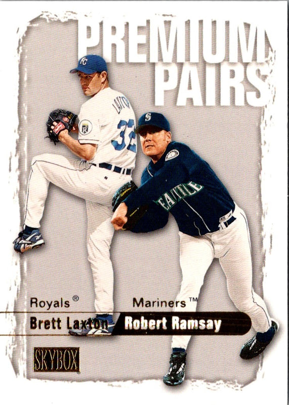 2000 SkyBox Brett Laxton/Rob Ramsay #244