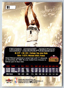 2000 Fleer Triple Crown Tariq Abdul-Wahad